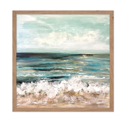Coastal Ocean Waves Scene