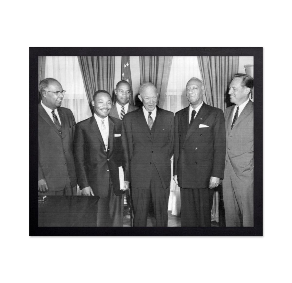 White House Meeting 1958 Dwight Eisenhower