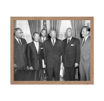 White House Meeting 1958 Dwight Eisenhower