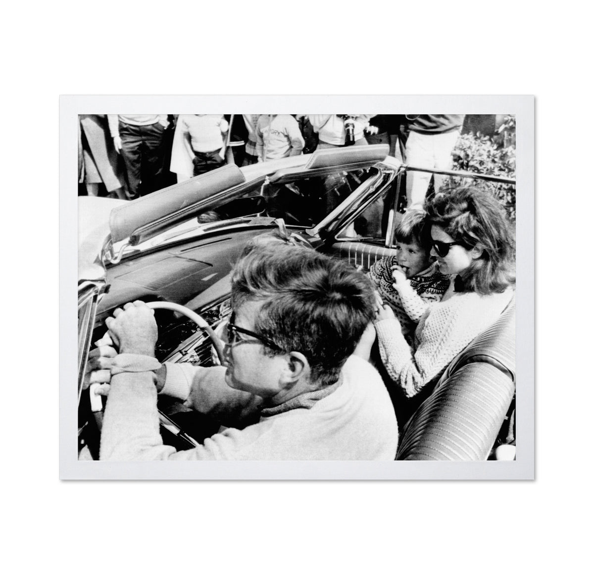 John F. Kennedy & Jacqueline Kennedy 1963 No1