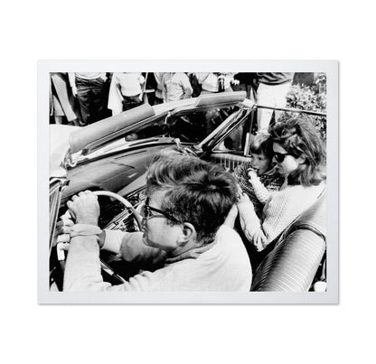 John F. Kennedy & Jacqueline Kennedy 1963 No1