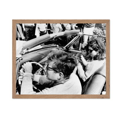 John F. Kennedy & Jacqueline Kennedy 1963 No1