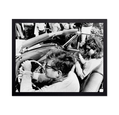 John F. Kennedy & Jacqueline Kennedy 1963 No1