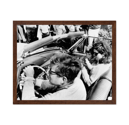 John F. Kennedy & Jacqueline Kennedy 1963 No1