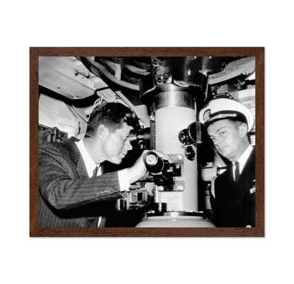 John F. Kennedy & Tazewell Shepard 1962