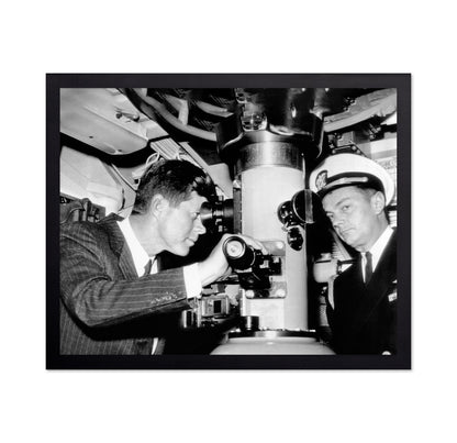 John F. Kennedy & Tazewell Shepard 1962
