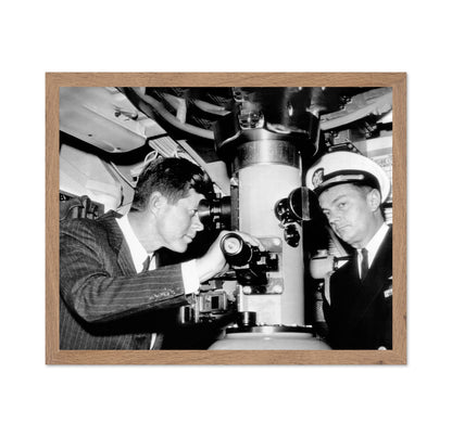 John F. Kennedy & Tazewell Shepard 1962