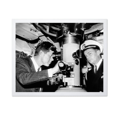 John F. Kennedy & Tazewell Shepard 1962