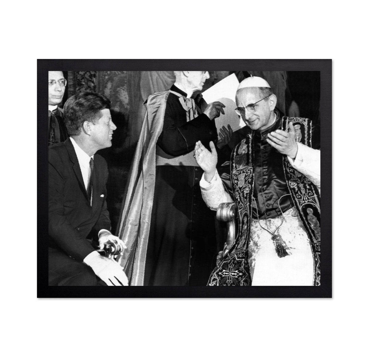 John F. Kennedy & Pope Paul Vi 1963