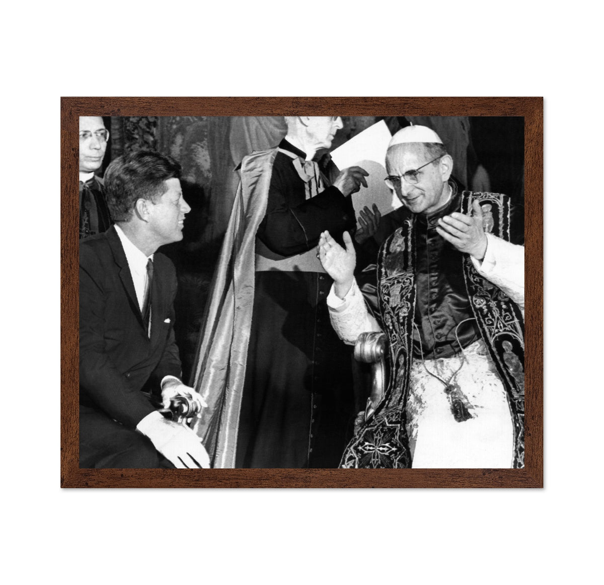 John F. Kennedy & Pope Paul Vi 1963