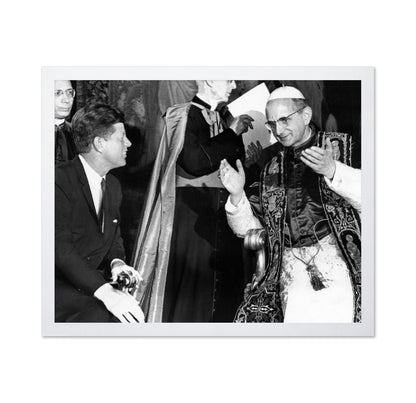 John F. Kennedy & Pope Paul Vi 1963