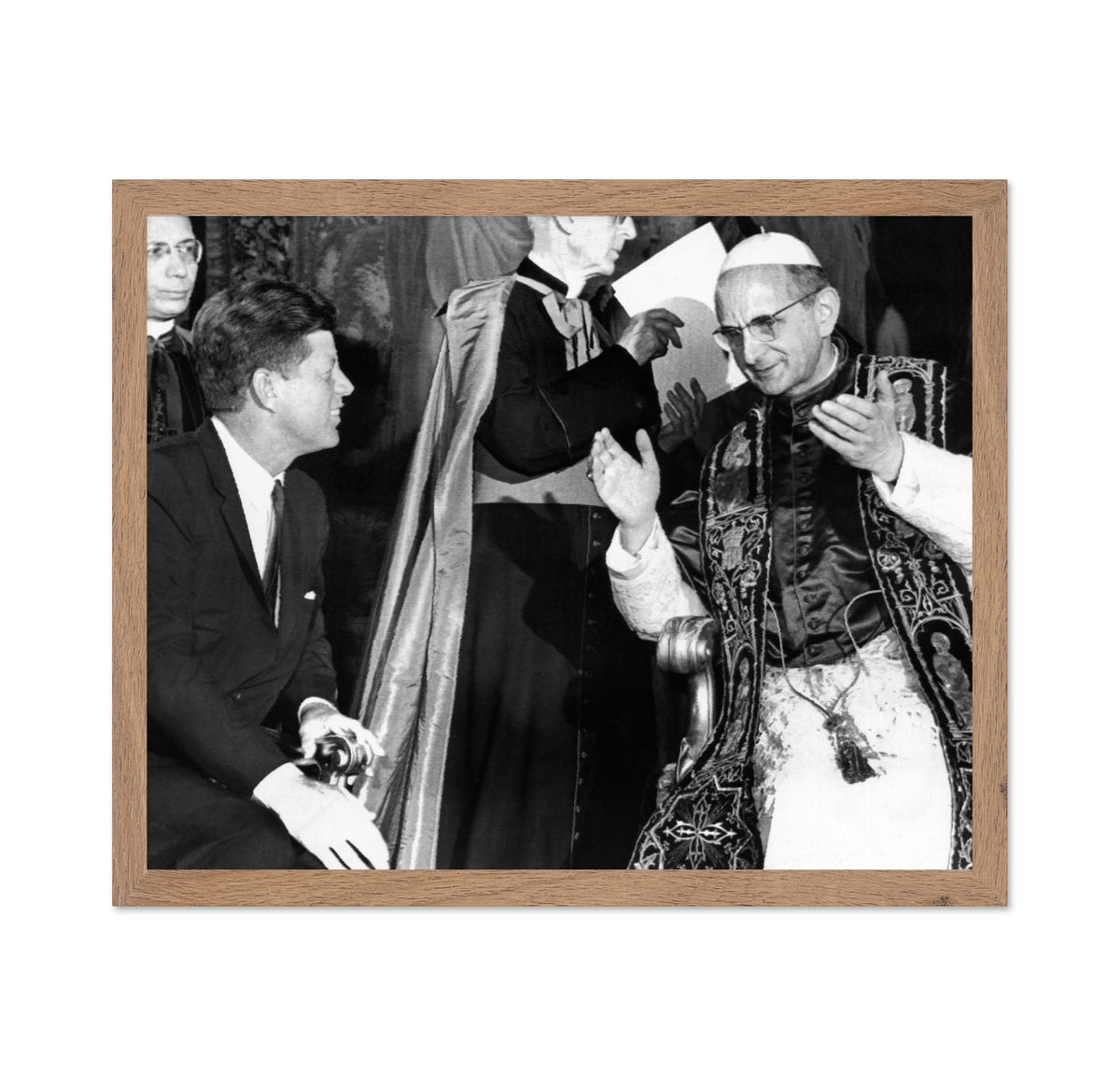 John F. Kennedy & Pope Paul Vi 1963