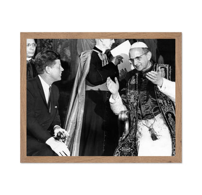 John F. Kennedy & Pope Paul Vi 1963
