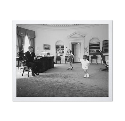 Oval Office Family 1962 John F. Kennedy