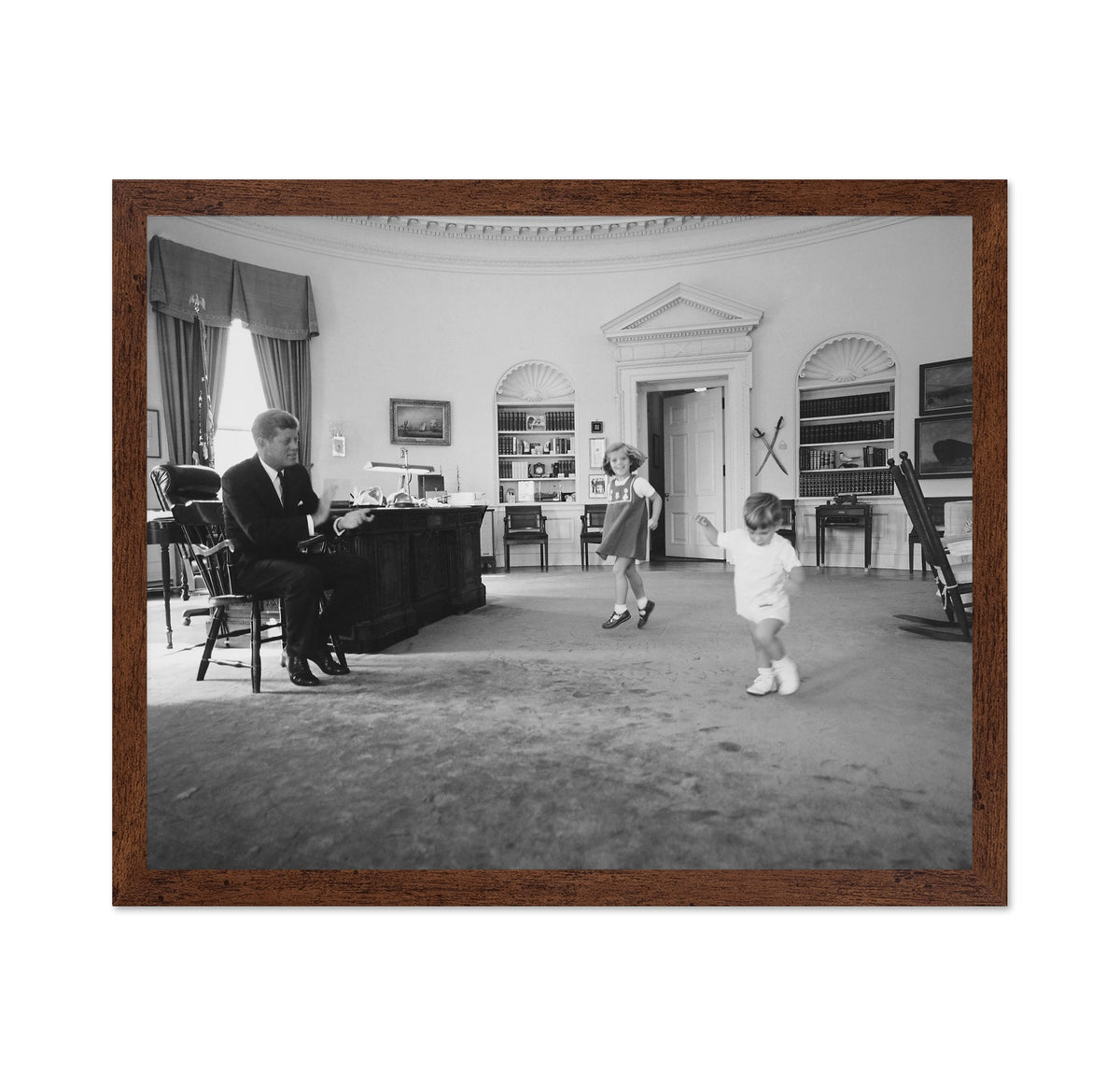 Oval Office Family 1962 John F. Kennedy