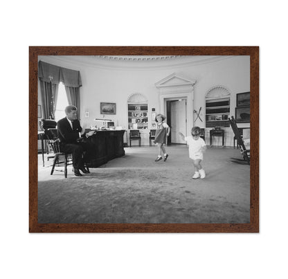 Oval Office Family 1962 John F. Kennedy