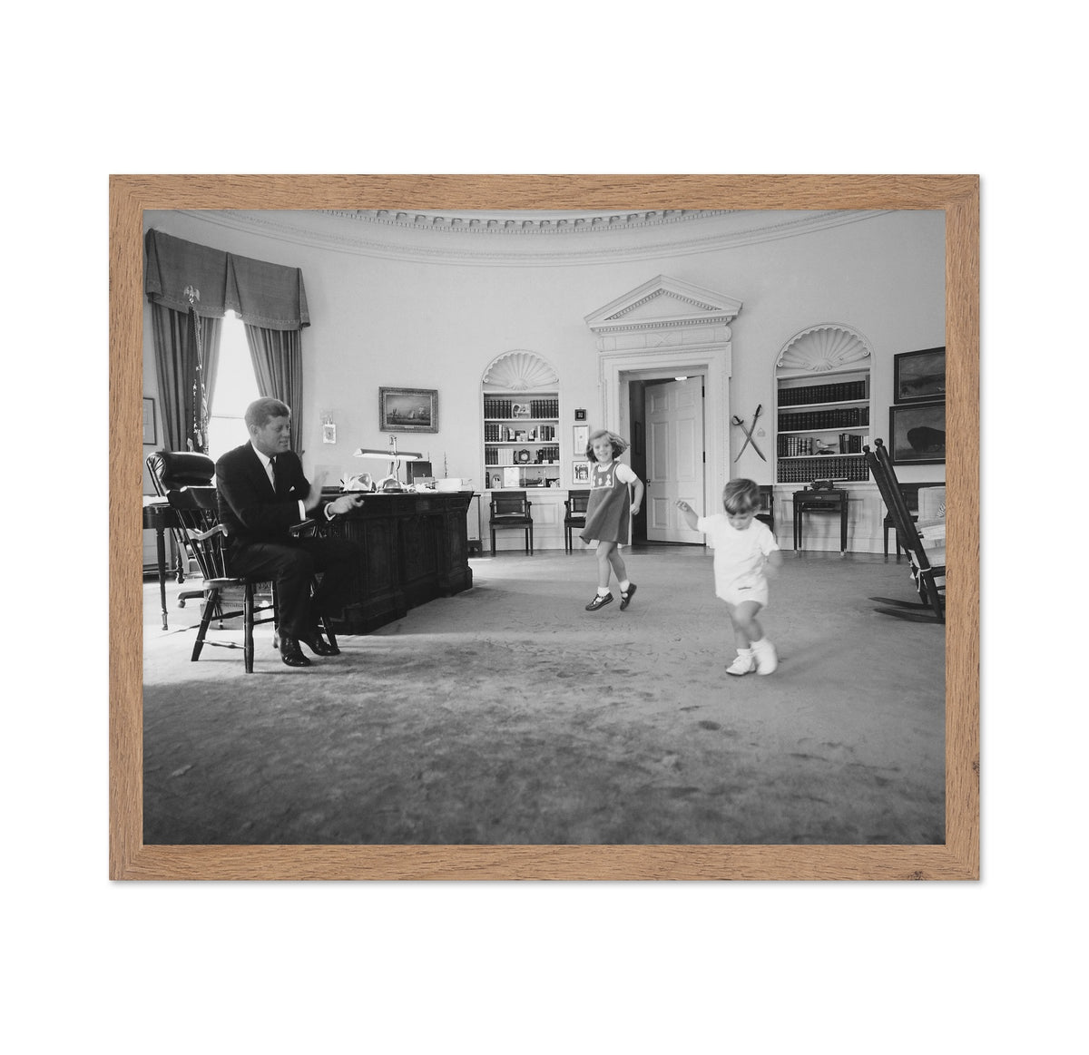 Oval Office Family 1962 John F. Kennedy