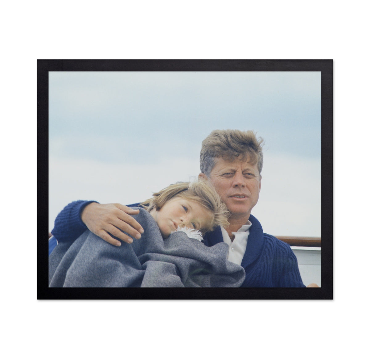 John F. Kennedy & Caroline Kennedy 1963
