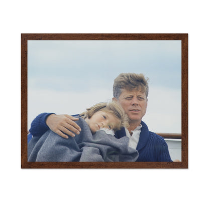 John F. Kennedy & Caroline Kennedy 1963