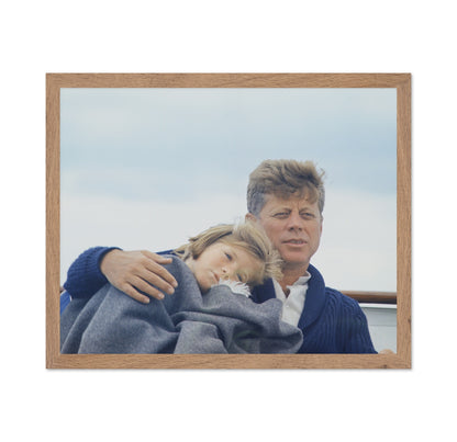 John F. Kennedy & Caroline Kennedy 1963