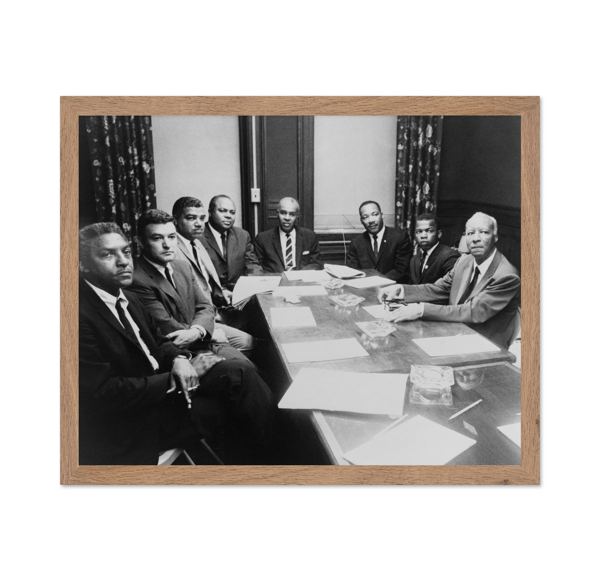 Civil Rights Summit Meeting 1964 Martin Luther King Jr.