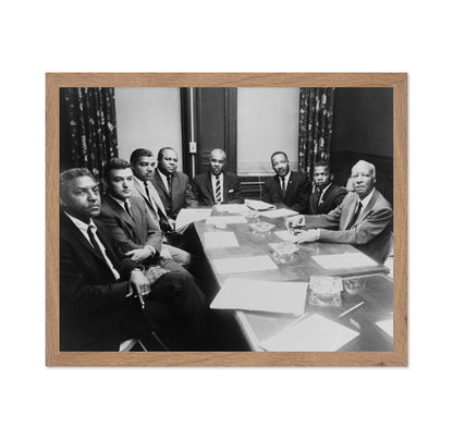 Civil Rights Summit Meeting 1964 Martin Luther King Jr.