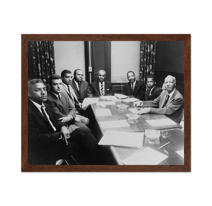 Civil Rights Summit Meeting 1964 Martin Luther King Jr.
