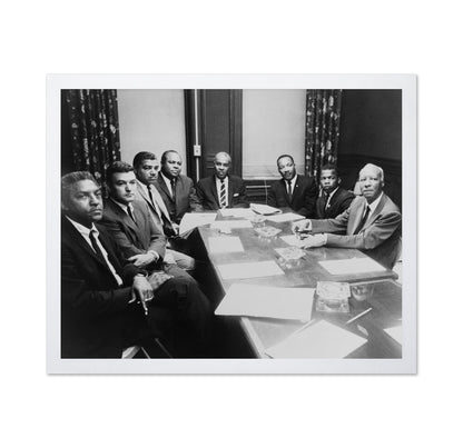 Civil Rights Summit Meeting 1964 Martin Luther King Jr.
