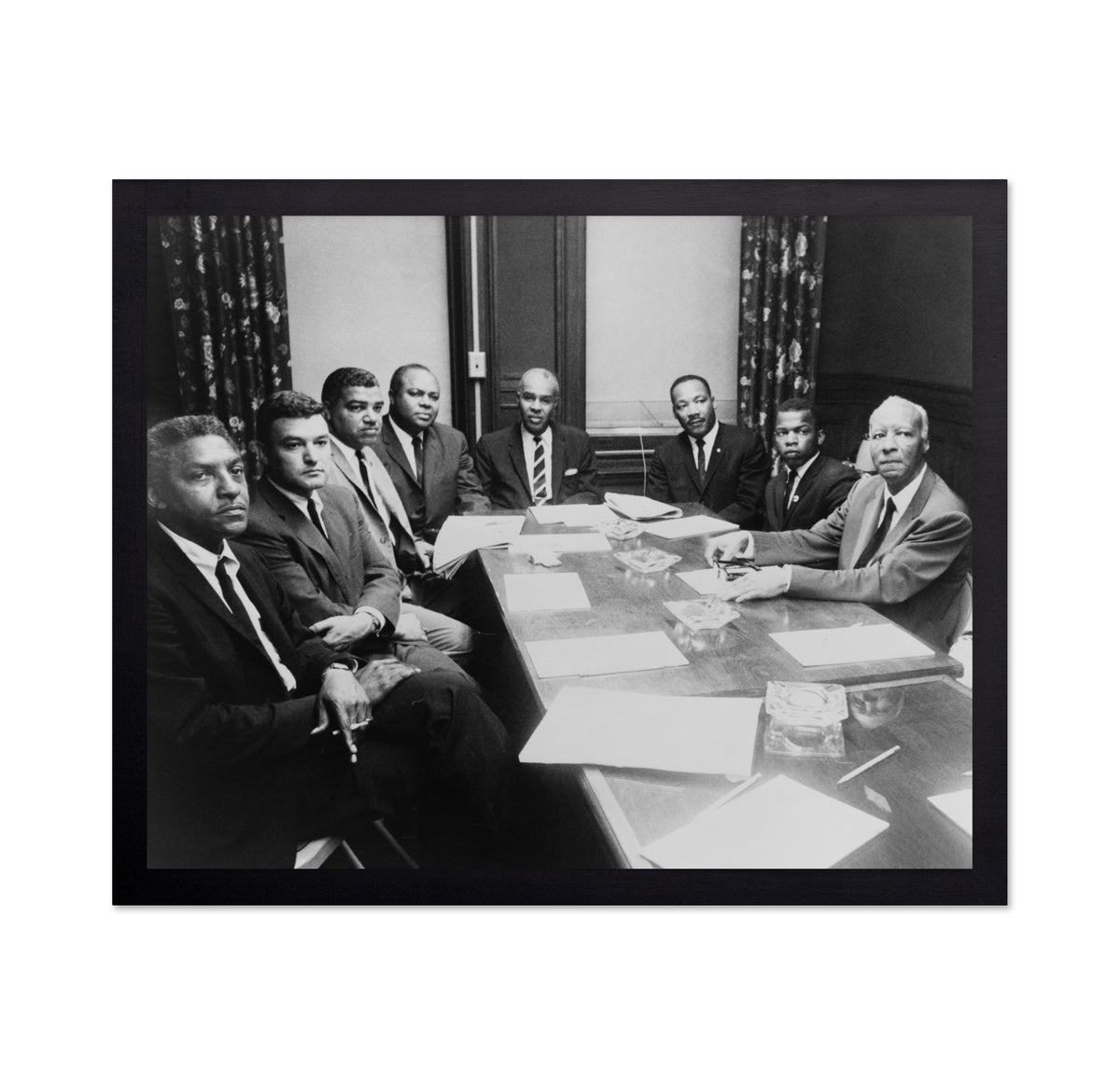 Civil Rights Summit Meeting 1964 Martin Luther King Jr.
