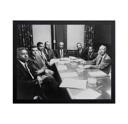 Civil Rights Summit Meeting 1964 Martin Luther King Jr.
