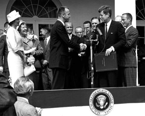 John F. Kennedy & Alan Shepard 1961