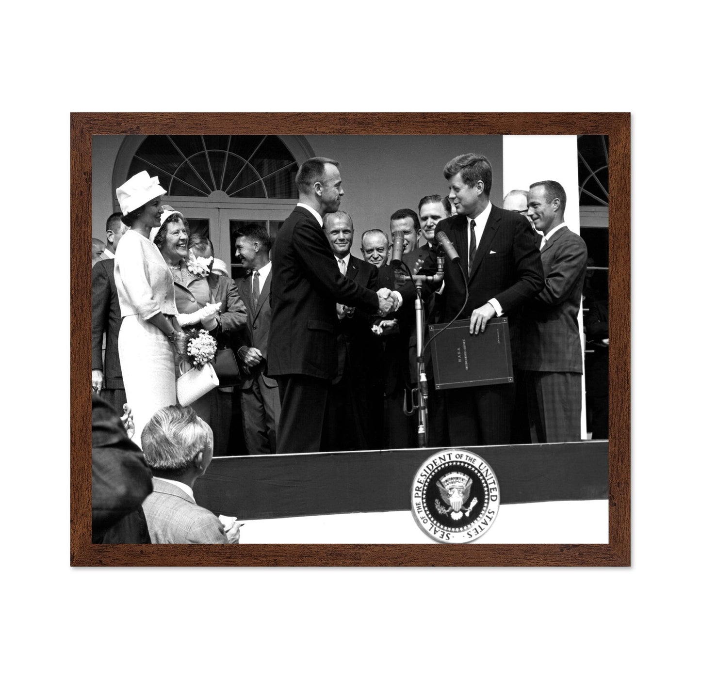John F. Kennedy & Alan Shepard 1961