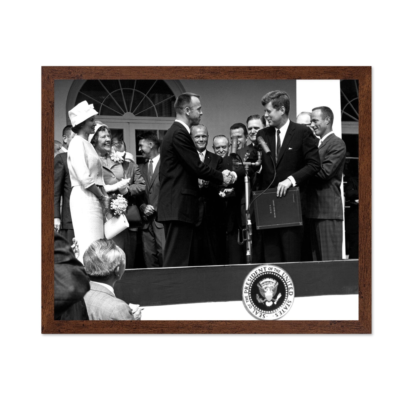 John F. Kennedy & Alan Shepard 1961