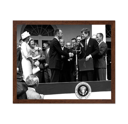 John F. Kennedy & Alan Shepard 1961