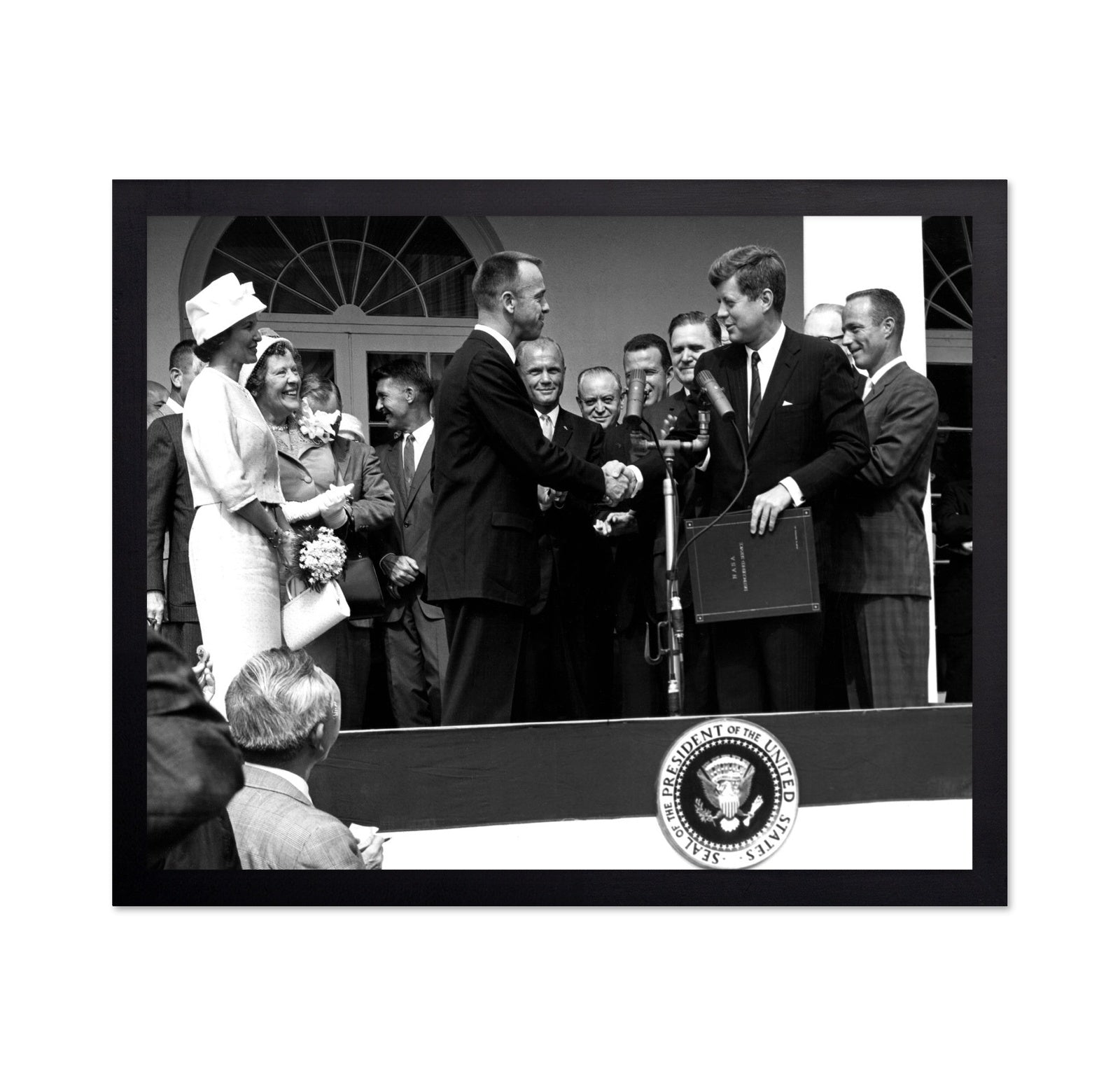 John F. Kennedy & Alan Shepard 1961