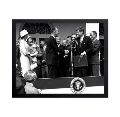 John F. Kennedy & Alan Shepard 1961