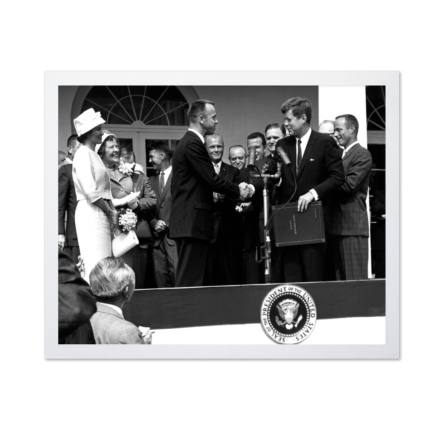 John F. Kennedy & Alan Shepard 1961