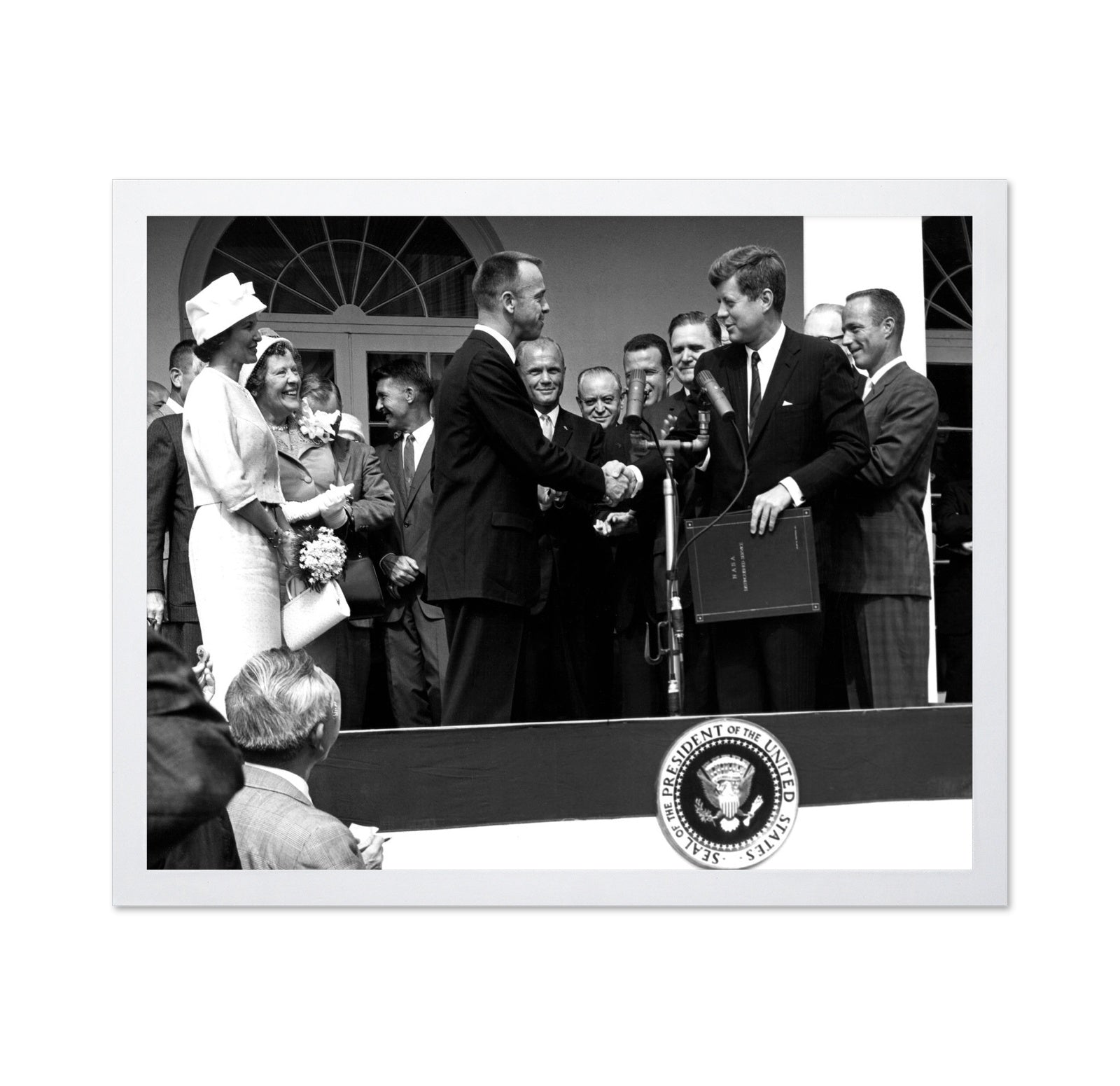 John F. Kennedy & Alan Shepard 1961