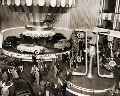 Ford Auto Show New York Waldorf Astoria 1949