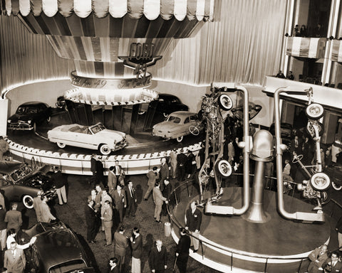 Ford Auto Show New York Waldorf Astoria 1949