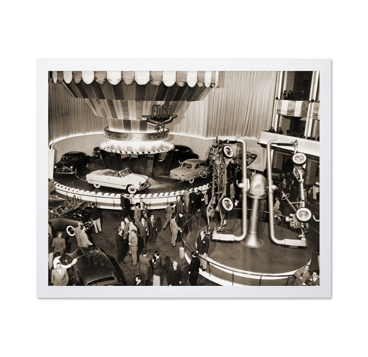 Ford Auto Show New York Waldorf Astoria 1949