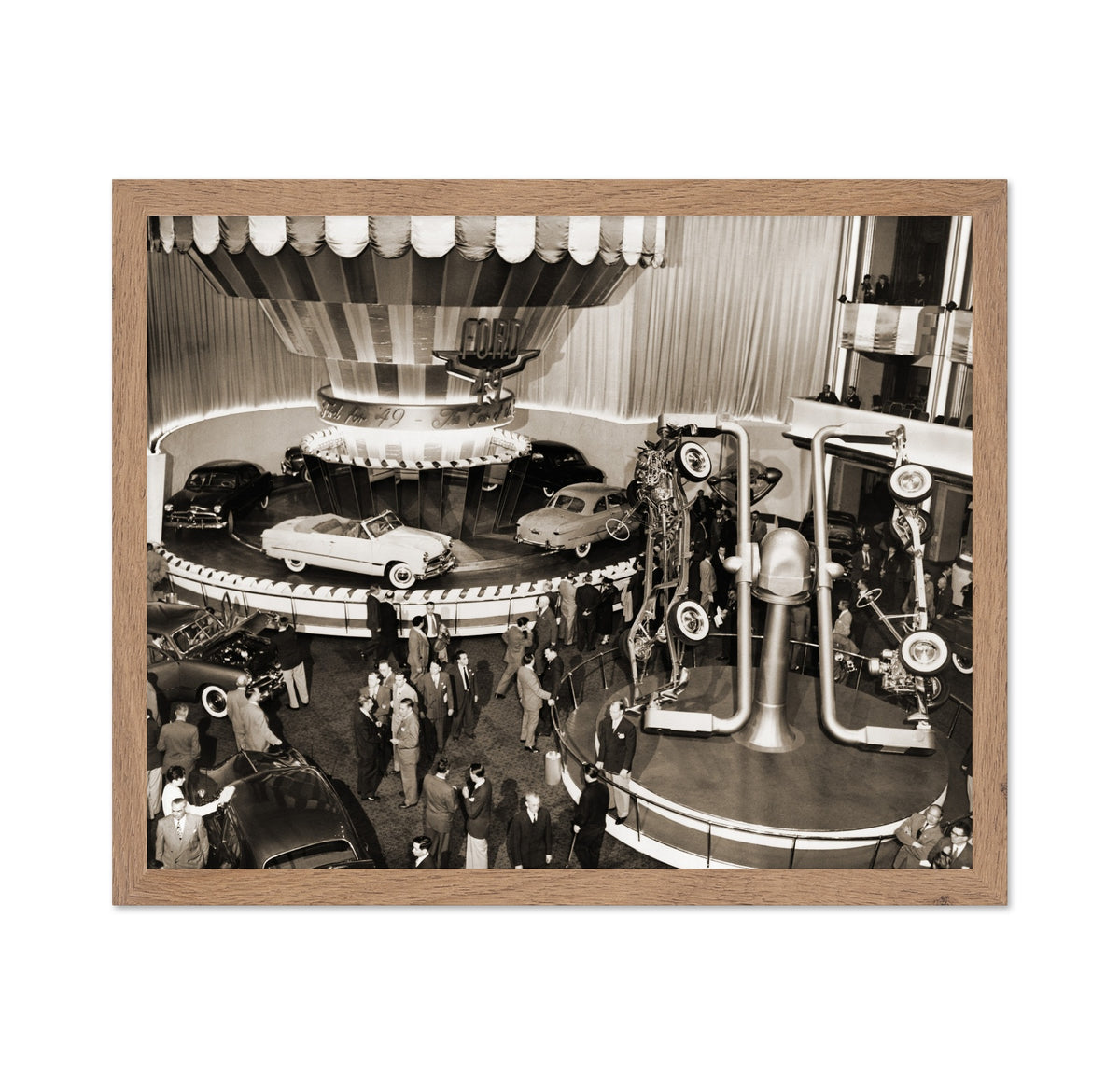 Ford Auto Show New York Waldorf Astoria 1949