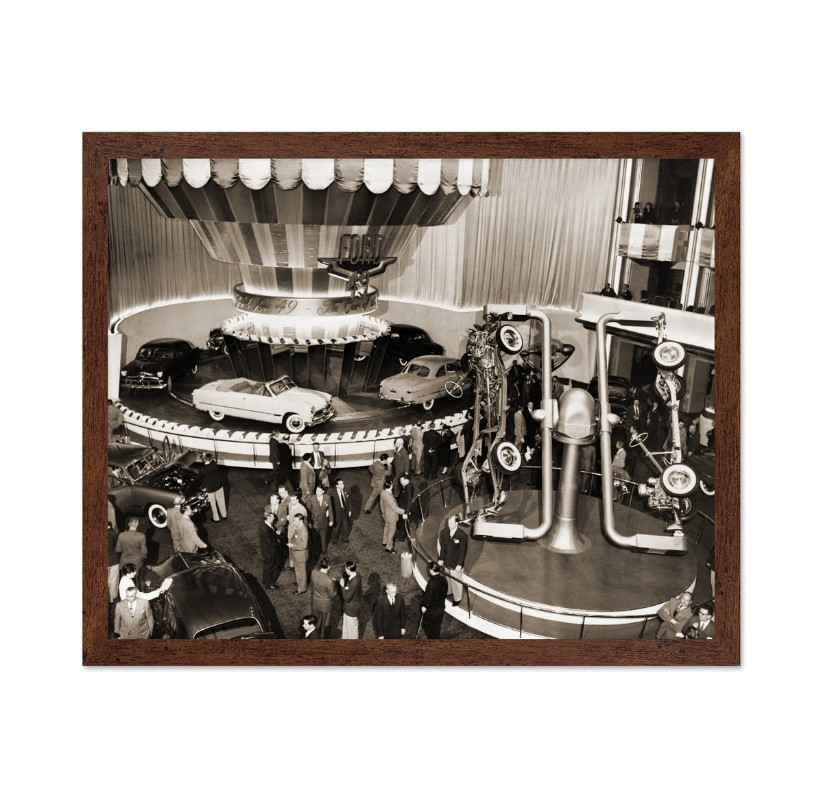 Ford Auto Show New York Waldorf Astoria 1949