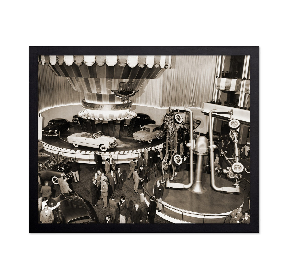 Ford Auto Show New York Waldorf Astoria 1949