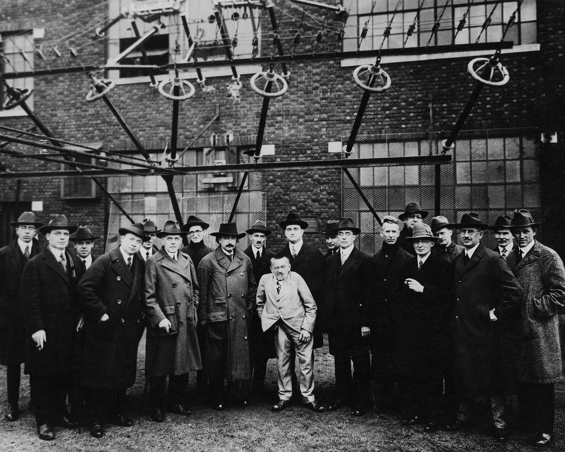 Albert Einstein, Nikola Tesla & Irving Langmuir 1921