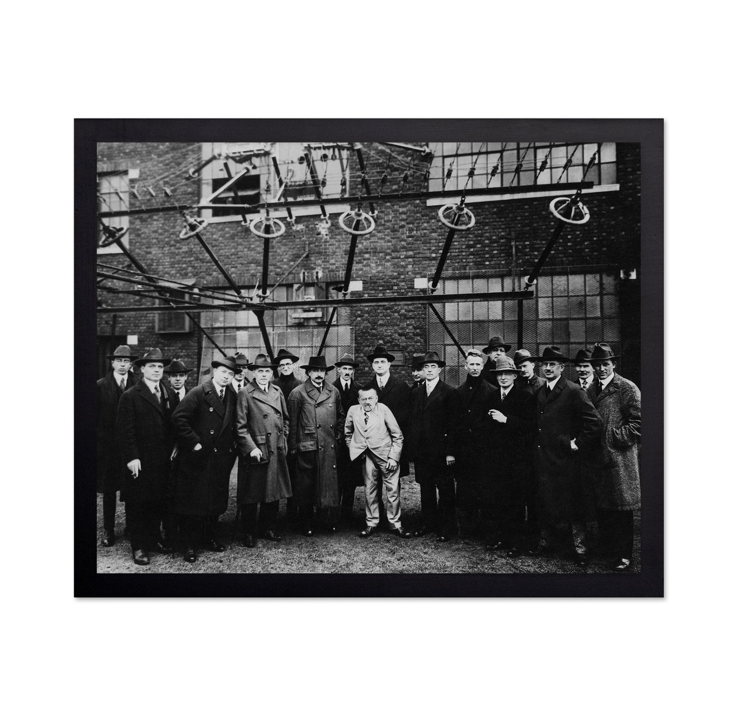 Albert Einstein, Nikola Tesla & Irving Langmuir 1921