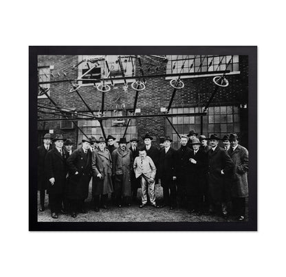 Albert Einstein, Nikola Tesla & Irving Langmuir 1921