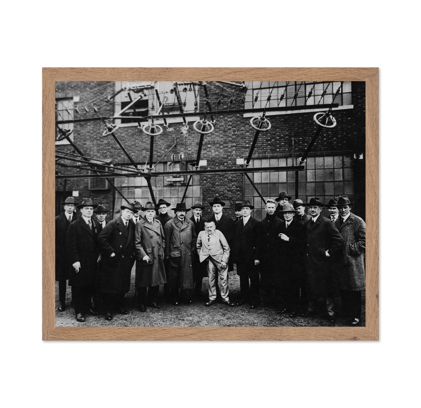 Albert Einstein, Nikola Tesla & Irving Langmuir 1921