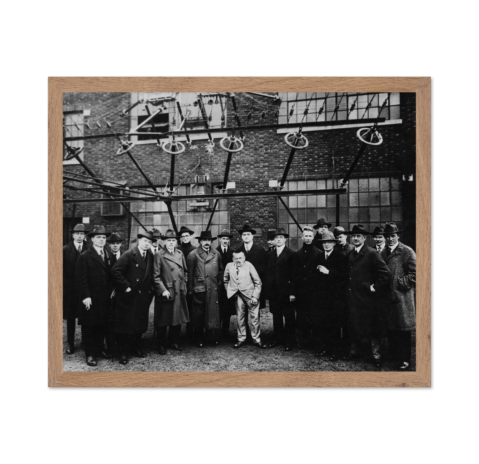 Albert Einstein, Nikola Tesla & Irving Langmuir 1921
