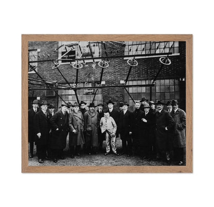 Albert Einstein, Nikola Tesla & Irving Langmuir 1921